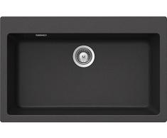 Schock Primus N100XLAP51 Fregadero Cristalite Plus, Antracita, 79 x 50 x 20 cm