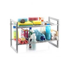 InnovaGoods Estantería Extensible para Fregadero Shibblek 2 Estantes