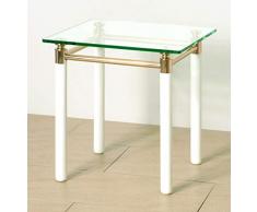 Haku Möbel 42331 consola 45 x 30 x 74 cm, grafito / trufa de roble