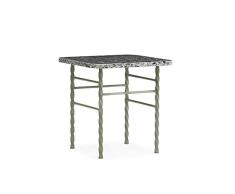 Normann Copenhagen Terra Mesa, Acero, Verde, 42x40xD40cm