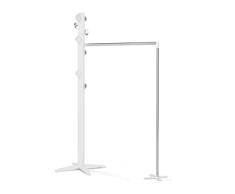 Foppapedretti Espansiva Perchero de pie, Madera, Blanco