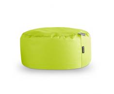 HAPPERS Puff Redondo Polipiel Indoor Verde