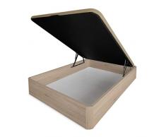 Somnia Descanso - Canapé Abatible XL Reforzado Gran Capacidad con Tapa Reforzada y Transpirable 150X190