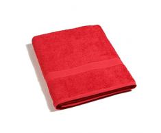 Caleffi Minorca - Toalla de baño, algodón, Rojo, estándar