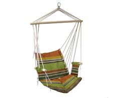 Vacchetti Giuseppe 1014220000 Silla Mecedora Tejido Rayas, Tela, Multicolor