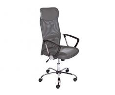 Inter Link Silla Giratoria, Gris
