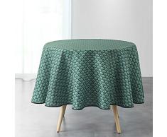 Douceur dIntérieur Archic - Mantel Redondo (180 cm), Color Verde