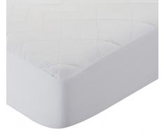 Pikolin Home - Protector de colchón/Cubre colchón acolchado de fibra antiácaros, transpirable, 140x190/200cm-Cama 140 (Todas las medidas)