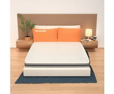 AILIME SRL Colchón Doble Memory Foam 160X190 18 cm de Altura con Dispositivo Médico Ortopédico y Funda Bayscent Hipoalergénica y Antiácaros para Cama Matrimonial