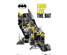Grupo Erik Póster 80 Aniversario Batman, 91,5 x 61 cm
