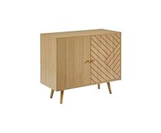 BAÏTA Etnik Aparador, Madera de ingeniería, 90 cm