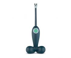 Alessi Firebird 2.0 GV34 B - Encendedor Electrico de Diseño en Resina Termoplástica, Negro