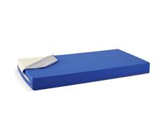 Colchon Geriatrico Articulado viscoelastica con Funda Impermeable Cremallera - Núcleo Viscolastica Espuma 90x190x15
