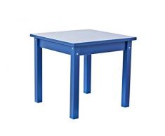 Hoppekids Mesa de Madera para Lampara, Azul