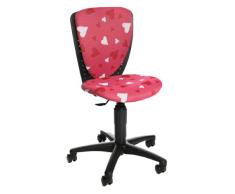 Topstar 70570 CA10 Test GUT Scool 3 - Silla giratoria Infantil con Corazones