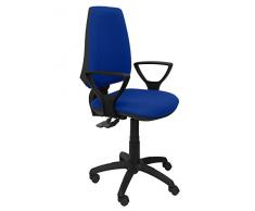 Piqueras y Crespo Elche Silla de Oficina, Tela, Azul, 109x46x46 cm