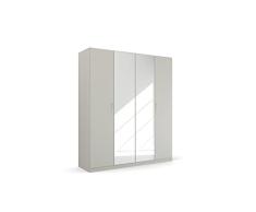 Rauch Möbel Pure by QUADRA SPIN Gabinete de Puerta giratoria, Madera de ingeniería, Gris, 181x210x54