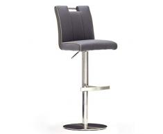 Robas Lund CA.STA - Taburete de Bar (Poliuretano, Aprox. 42 x 87-112 x 51 cm.