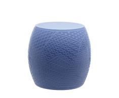 Kartell Roy, Taburete, Plástico, Azul, 43 x 45 x 43 cm