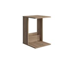 Marca Amazon - Mesa auxiliar Movian Saly C, 41 x 45 x 60 cm, roble