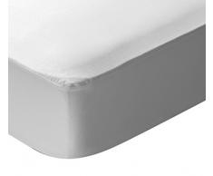 Pikolin Home - Protector de colchón punto, 100% algodón, impermeable y transpirable, 70x140cm-Cuna (Todas las medidas)