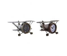 DKD Home Decor Reloj de Mesa, Estándar