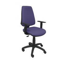 Piqueras y Crespo Elche Silla de Oficina, Tela, Azul Claro, 109x46x46 cm