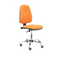 Piqueras y Crespo Socovos Silla operativa, Tela, Naranja