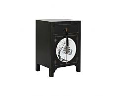 DKD Home Decor Mesita de Noche, Madera, Estándar