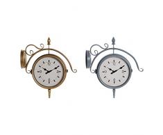 DKD Home Decor Reloj de Pared, Estándar