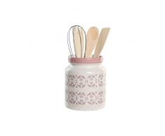 DKD Home Decor Bote para Utensilios de Cocina, Estándar