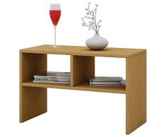 VCM Nachto-Stand Mesa de salón Auxiliar, Haya, Haya, 45x60x40 cm