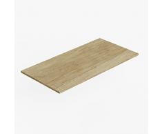 BAIKAL Encimera de Madera para Baño, en Melamina 16mm. Tablero para Mesa. Varios Acabados y Medidas. Combinable con Cualquier Mueble Modular de Marca BAIKAL.