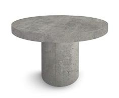 Menzzo Suzie Mesa, mármol, Gris, 115
