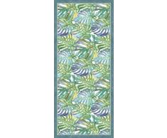 Vilber Saphira DU 03 78X180 Alfombra, Vinilo, Verde, 78 x 180 x 0.22 cm