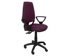 Piqueras y Crespo Elche Silla de Oficina, Tela, Morado, 109x46x46 cm
