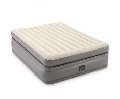 Intex 64164 Prime Comfort Elevated Colchón Inflable Doble, Peso Máximo Soportado 272 kg, 152 x 203 x 51 cm