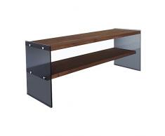 Mesa TV,100% PINE SOLID WOOD, Color Nogal