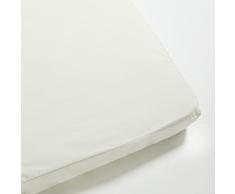 Atelier de Morphée Protector de colchón, Espuma, Blanco, 90x160 cm (Lot de 1)