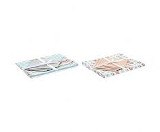 DKD Home Decor Mantel y servilletas, Estándar