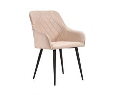 Soof&Tess Bérgamo Silla de Comedor, Beige, Talla única