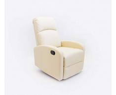 Astan Hogar Sillón Relax con Reclinación Manual, Tapizado en PU Anti-Cuarteo, Modelo Premium AH-AR30600CR