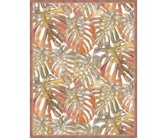 Vilber Saphira DU 06 155X200 Alfombra, Vinilo, Marron, 155 x 200 x 0.22 cm