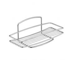 Metaltex Estante baño 1 Piso, Gris Metalizado