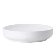 Zone Denmark 331209 bandeja para jabón Blanco - Bandejas para jabón (Blanco, Porcelana, Alrededor, Baño, 12 cm, 30 mm)