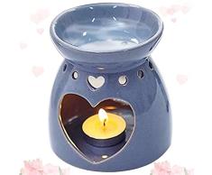 Quemador de Aceite Esencial, Quemador de Aceite de Cerámica Esencial, Derretir Quemadores Que, Cera de Fragancia de Quemador de Aroma de Cerámica, Lámpara Aroma