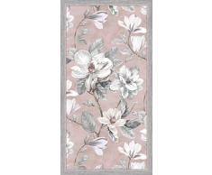 Vilber Magnolia DU 04 52X100 Alfombra, Vinilo, Rosa, 52 x 100 x 0.22 cm