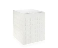 Kartell - Taburete, color Blanco, 36 x 45 x 36 cm