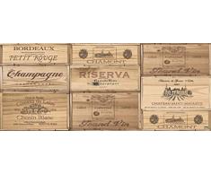 Vilber Gran Chef Riserva Alfombra, Vinilo, Marrón, 50x120x0.2cm