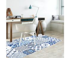 VINILIKO, Alfombra de vinilo, Lisboa, Azul, 66x100 cm